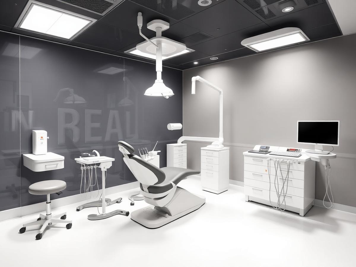 Sala de tecnologia e esterilização